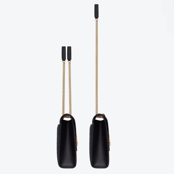 MSRP $3200 LIKE NEW! YSL SAINT LAURENT ENVELOPE LARGE MATELASSÉ GRAIN DE POUDRE - Picture 12 of 16